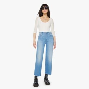 MOTHER The Rambler Zip Ankle Size 28 NWT